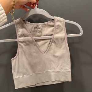 Garage Plunge Neck Tank